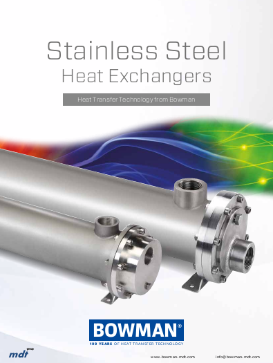 stainless steel heat exchangers detailed booklet